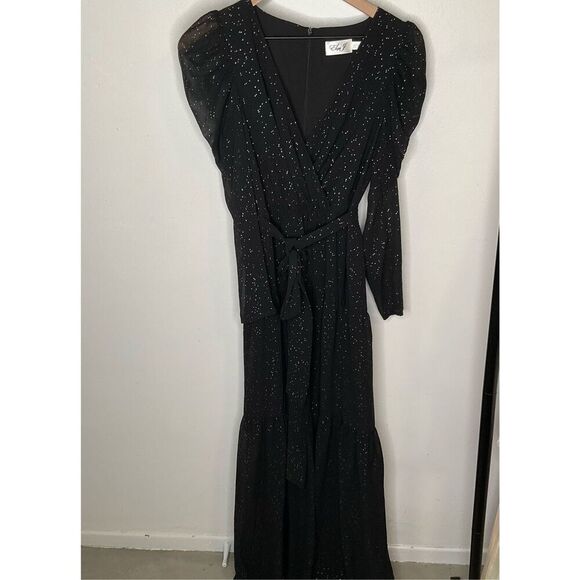 Eliza J Maxi Chiffon Maxi Dress - Picture 4 of 9